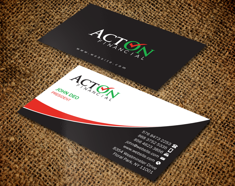 Diseño de Papelería por Brand aid para ActOn Financial | Diseño #12032439