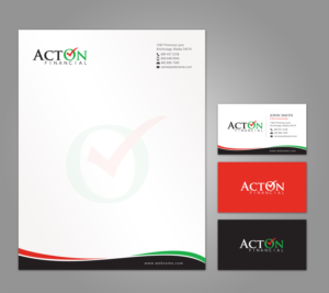 Stationery Design by chandrayaan.creative for ActOn Financial | Design: #12046042