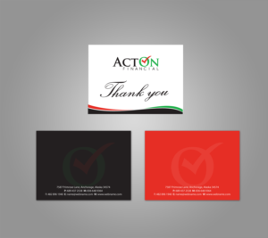 Stationery Design by chandrayaan.creative for ActOn Financial | Design: #12046047