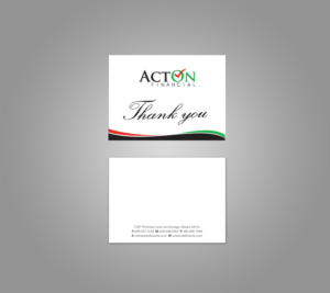 Stationery Design by chandrayaan.creative for ActOn Financial | Design: #12068120