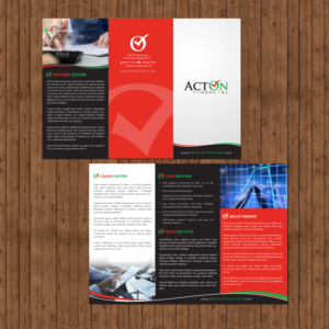 Stationery Design by chandrayaan.creative for ActOn Financial | Design: #12076689
