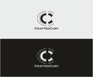 CC emblem with CraftedCart/ Flexible in you giving options for creating this emblem with your own thought process and text suiting the logo/emblem for my store name | Logo Design by Logocraft
