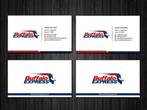 Business Card Design by Sandaruwan for Buffalo Express | Design #12013466