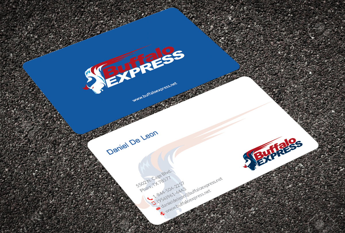 Business Card Design by Alaminenterprise for Buffalo Express | Design #12010777