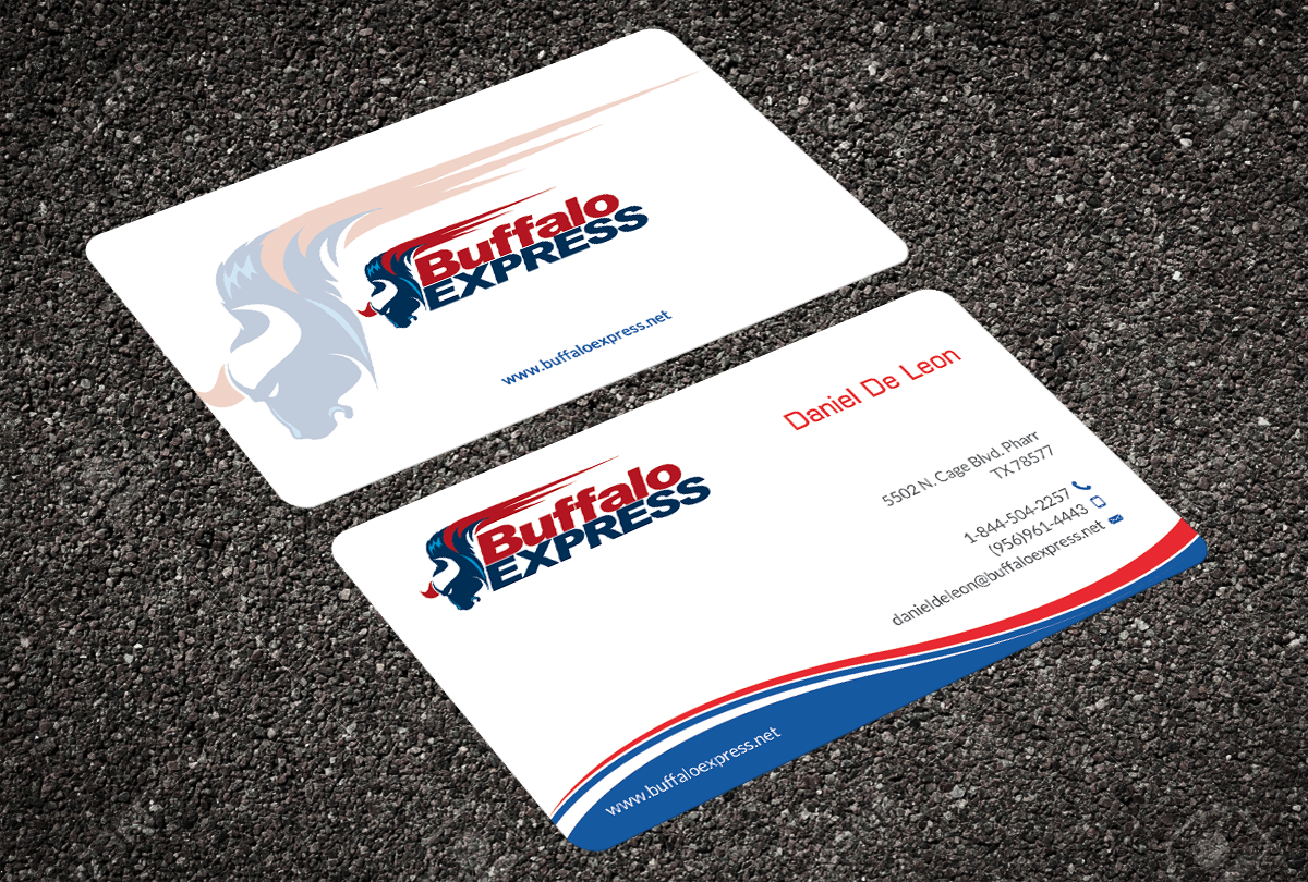 Business Card Design by Alaminenterprise for Buffalo Express | Design #12010820