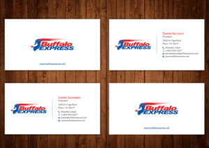 Business Card Design by Alaminenterprise for Buffalo Express | Design: #12046728