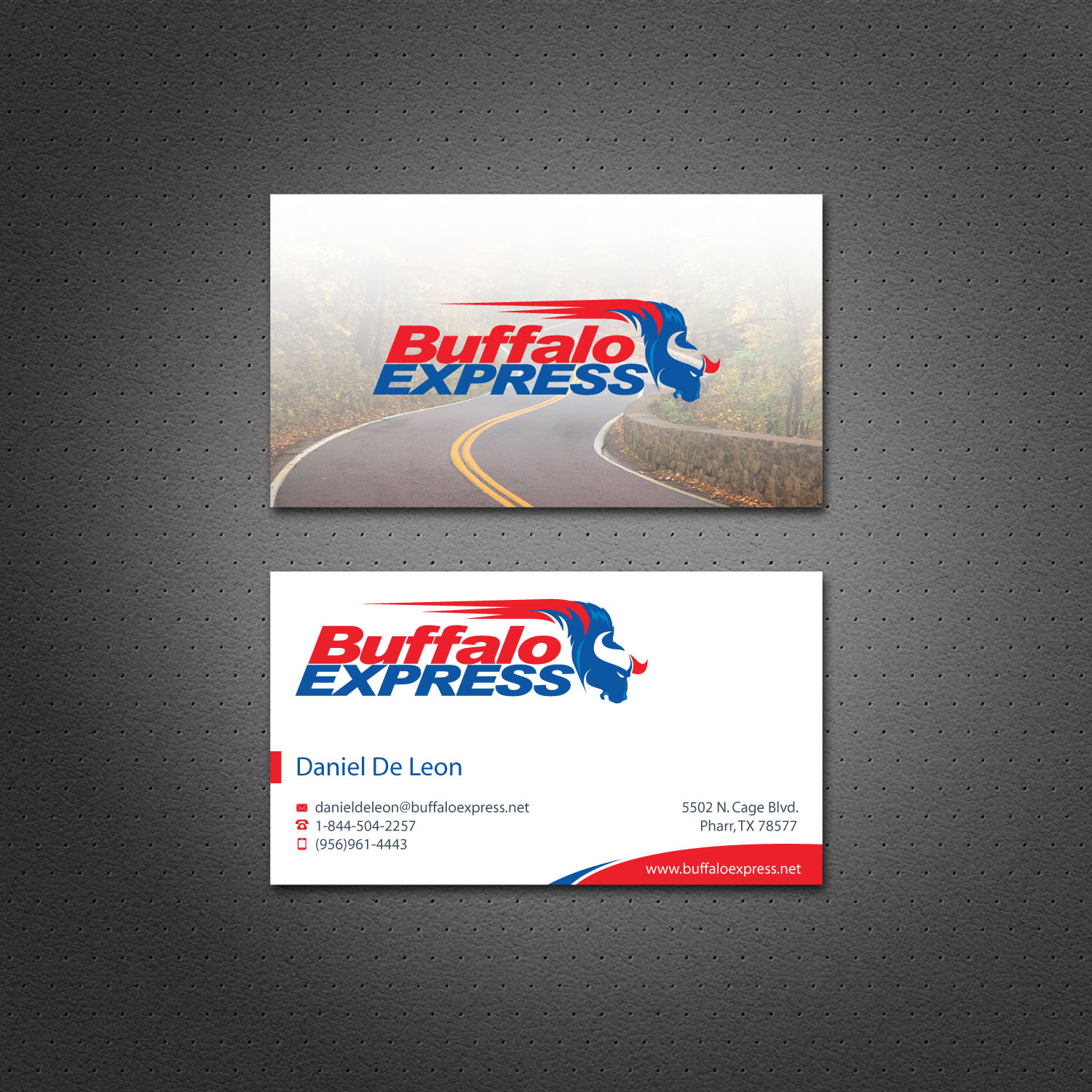 Business Card Design by Dezero for Buffalo Express | Design #12034229