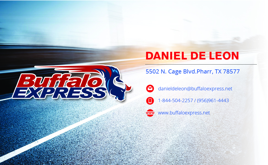 Business Card Design by Pram Shaw for Buffalo Express | Design #12014342