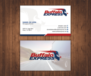 Business Card Design by Stylez Designz for Buffalo Express | Design: #12042139