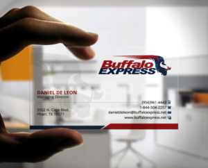 Business Card Design by Stylez Designz for Buffalo Express | Design: #12042140