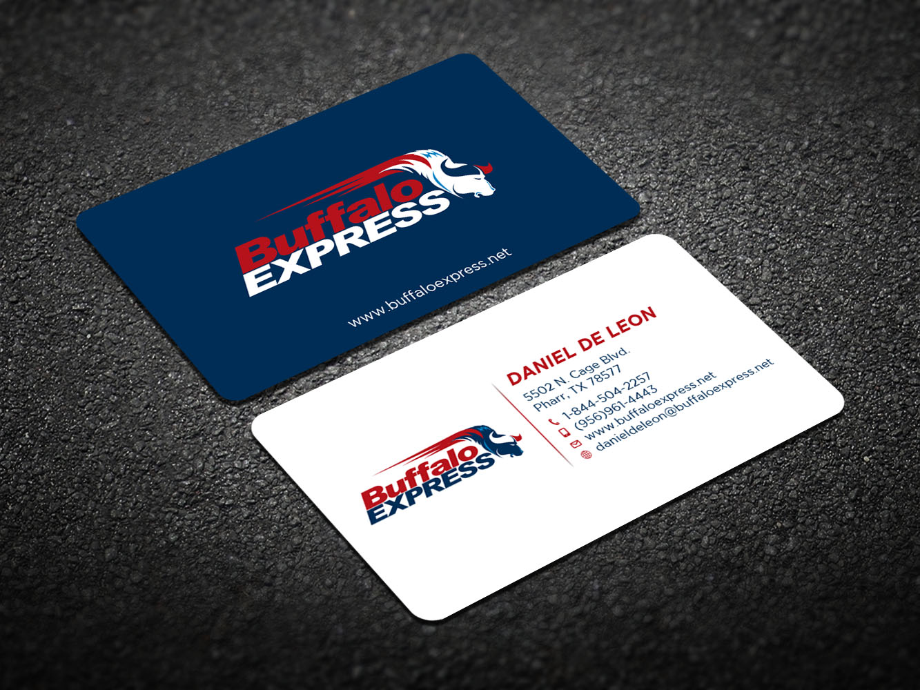 Business Card Design by Verified artistry for Buffalo Express | Design #12013978
