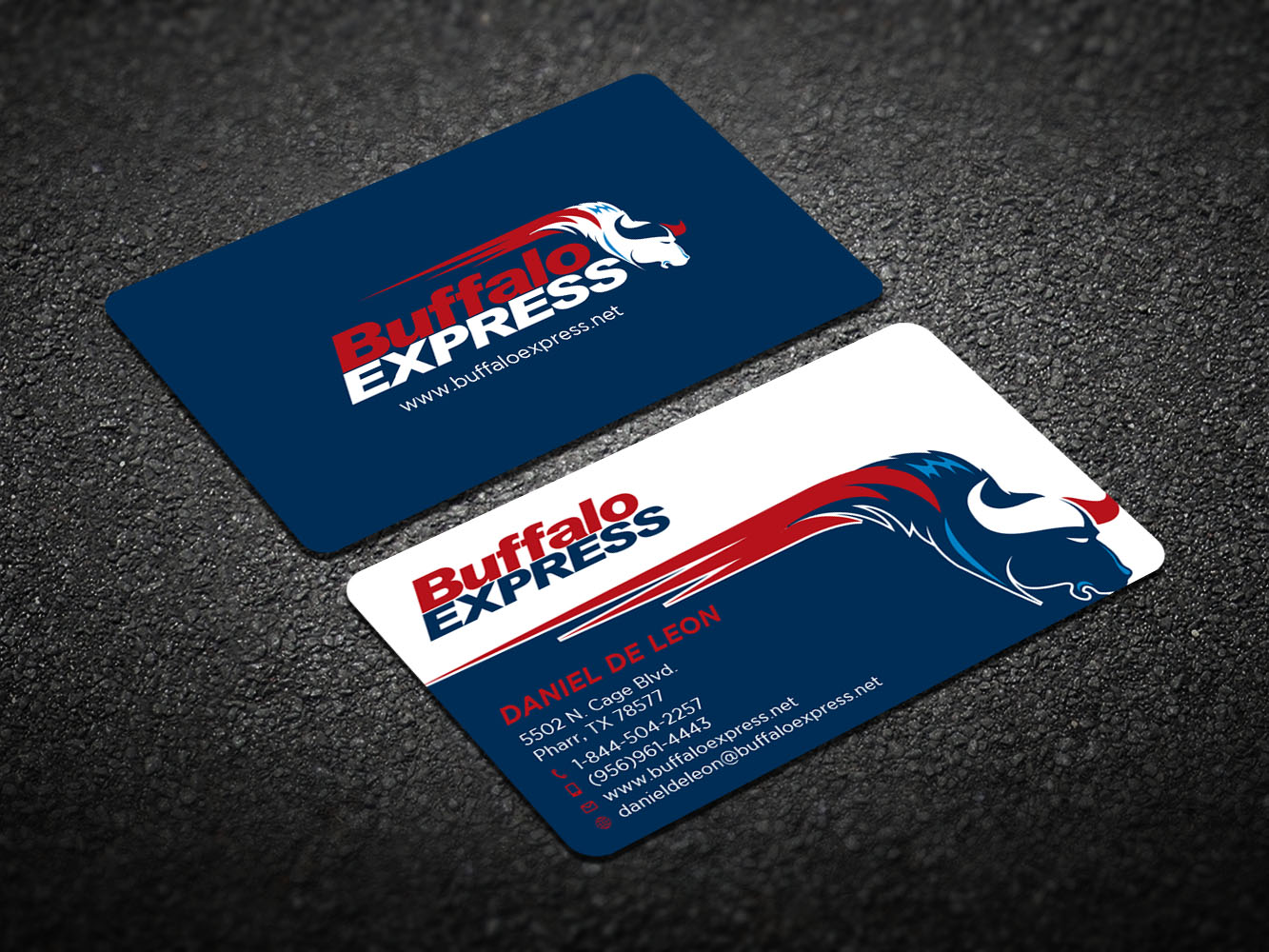 Business Card Design by Verified artistry for Buffalo Express | Design #12013981