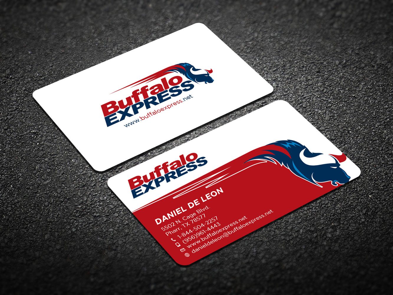 Diseño de Tarjeta de Presentación por Verified artistry para Buffalo Express | Diseño #12013984