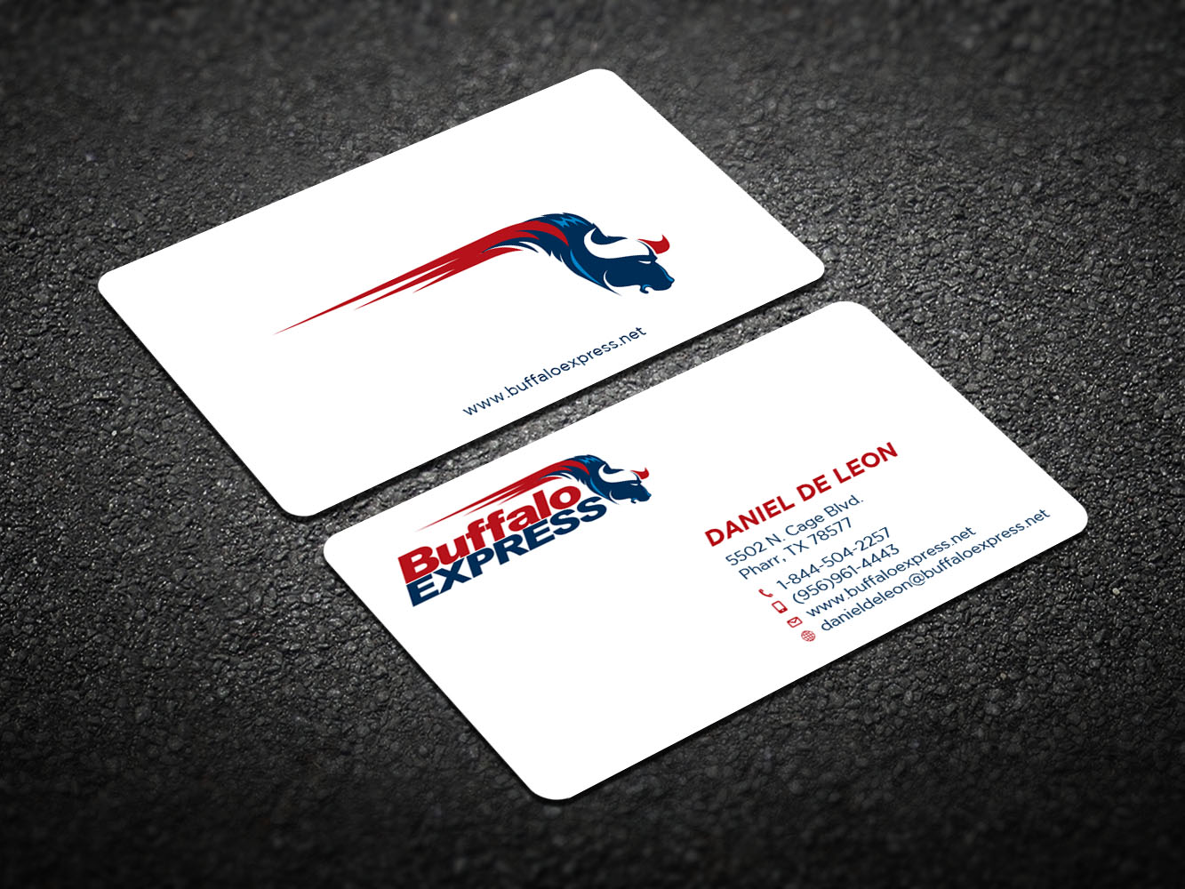 Diseño de Tarjeta de Presentación por Verified artistry para Buffalo Express | Diseño #12014046