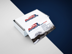 Business Card Design by JK18 for Buffalo Express | Design: #12023401