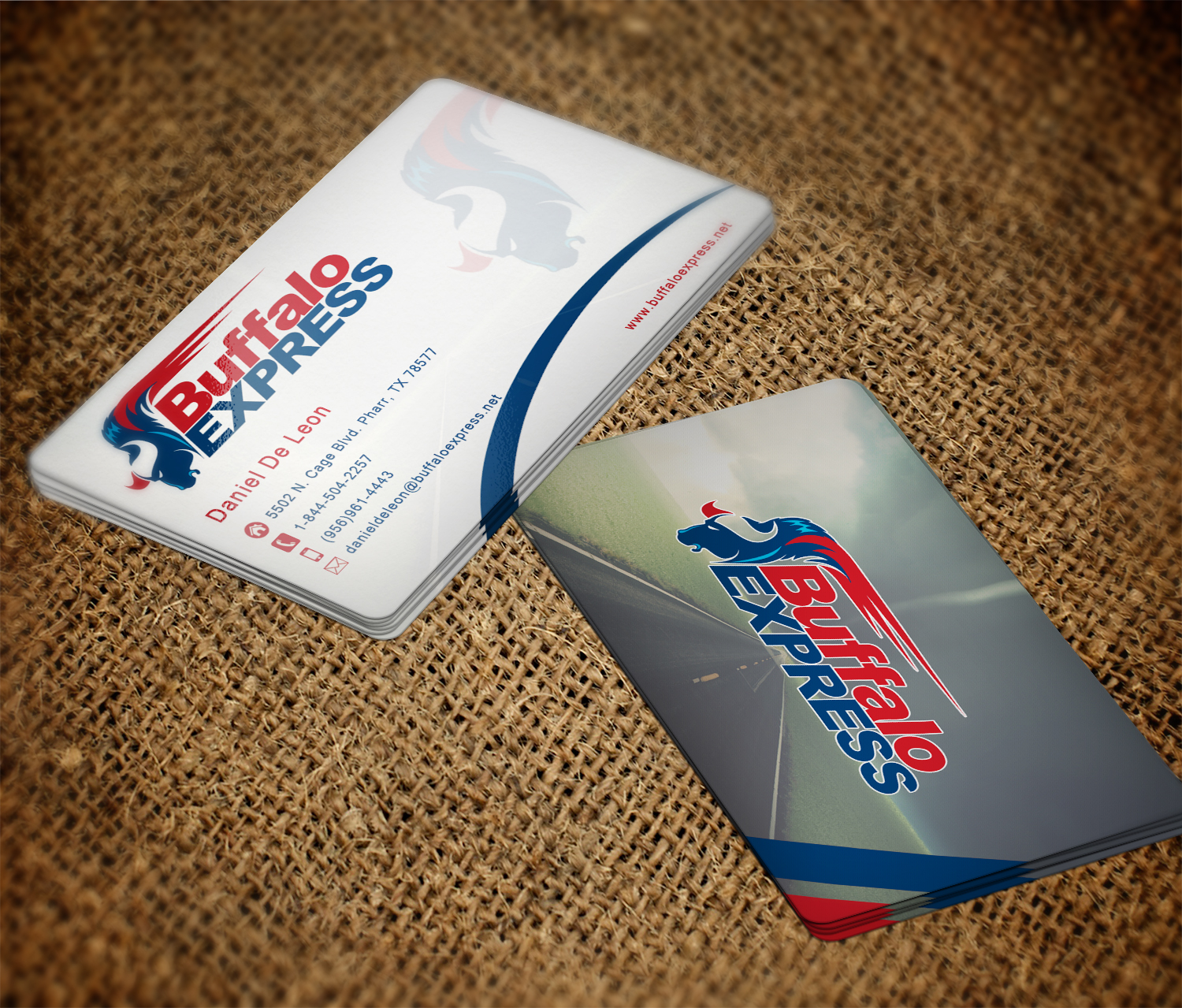 Business Card Design by EWS Webs for Buffalo Express | Design #12013211