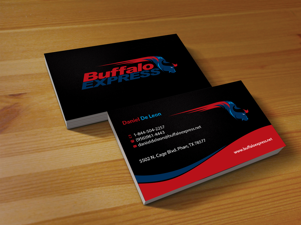 Business Card Design by Creations Box 2015 for Buffalo Express | Design #12018655