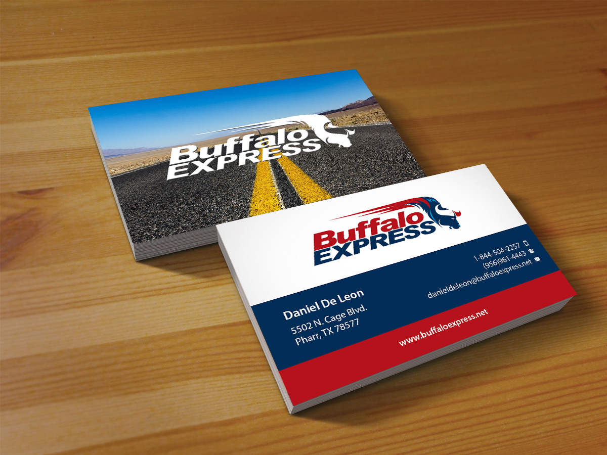 Diseño de Tarjeta de Presentación por Creations Box 2015 para Buffalo Express | Diseño #12018658