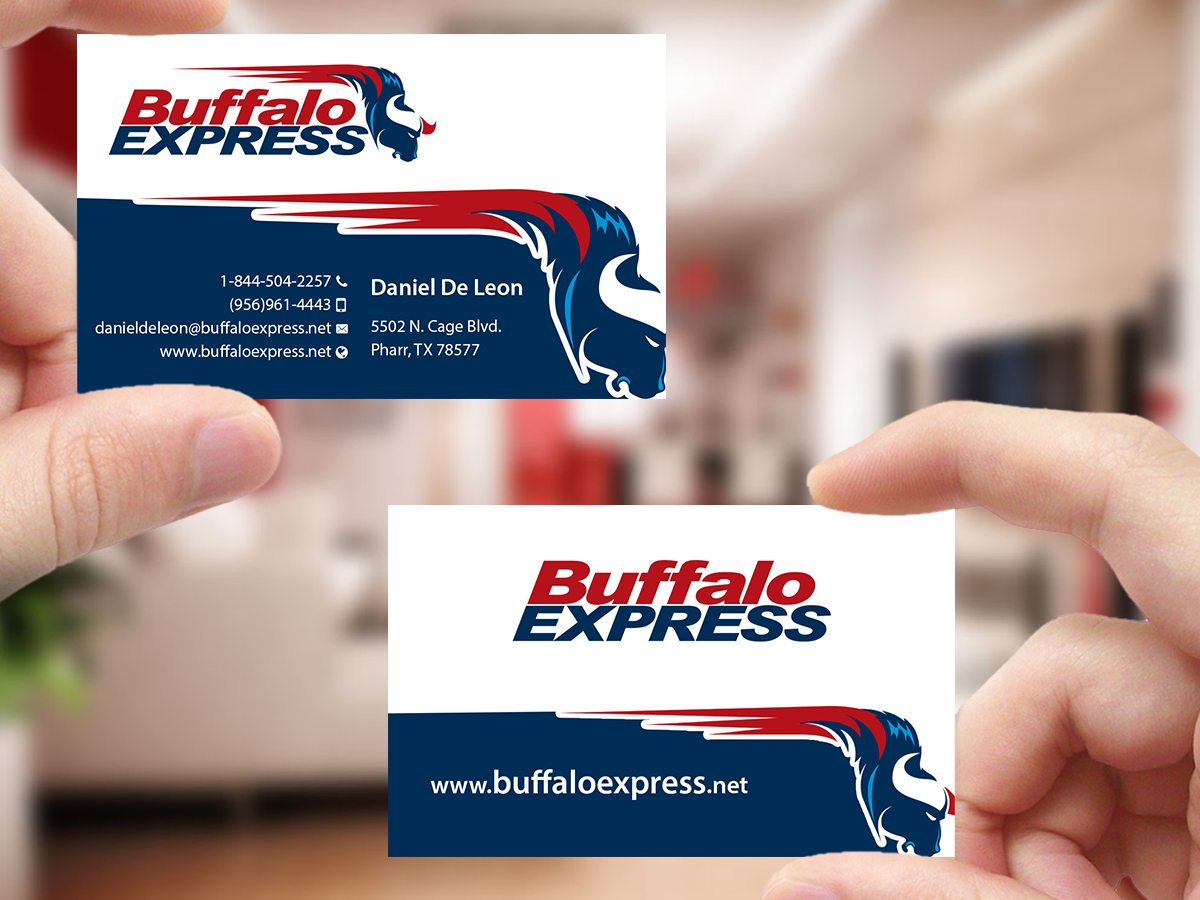 Business Card Design by Creations Box 2015 for Buffalo Express | Design #12018682