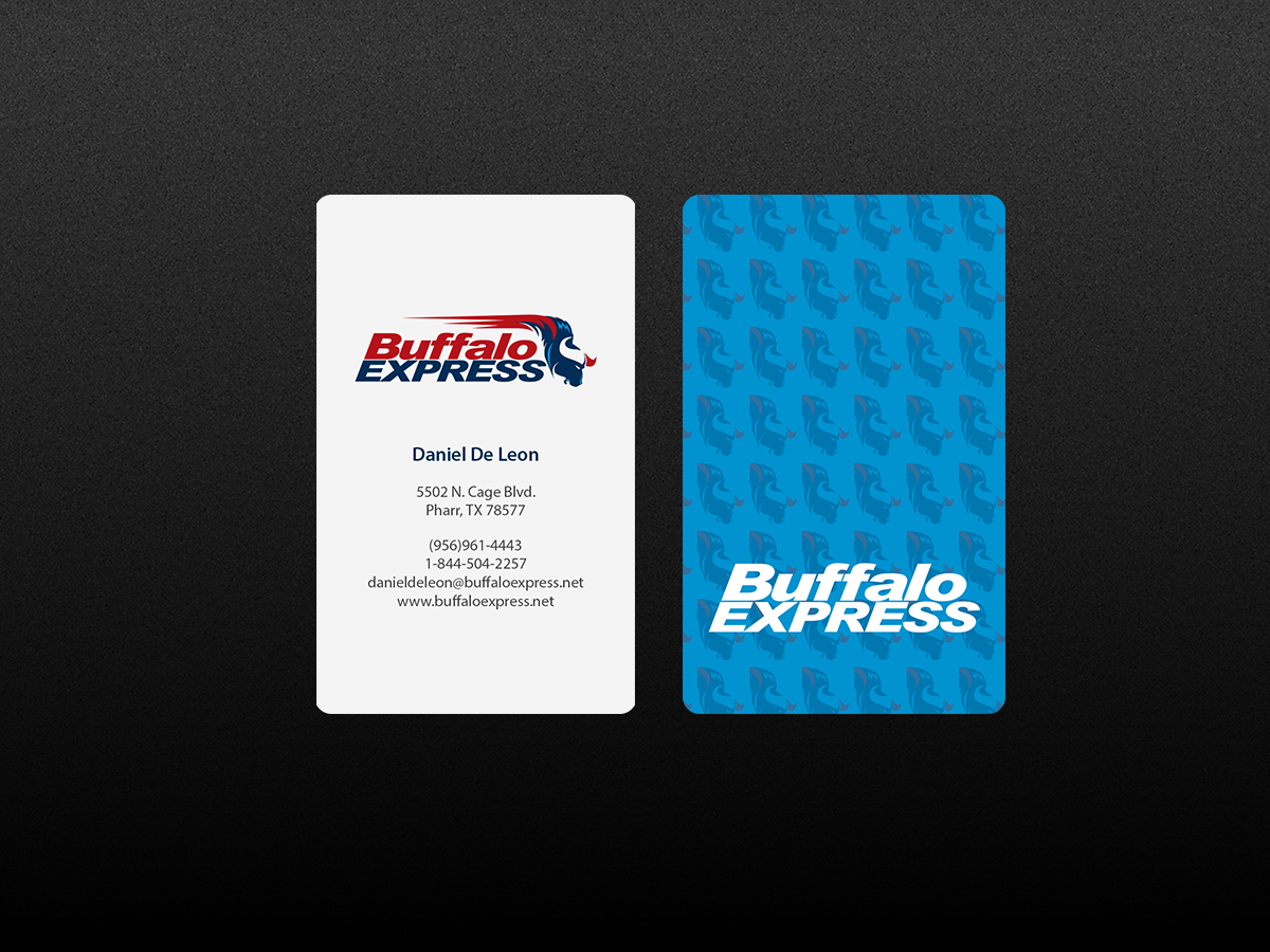 Diseño de Tarjeta de Presentación por Creations Box 2015 para Buffalo Express | Diseño #12018691