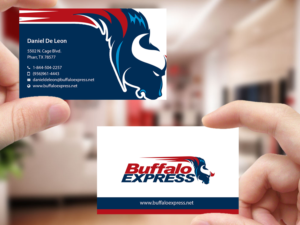 Design de Carte de Visite par Creations Box 2015 pour Buffalo Express | Design : #12018700