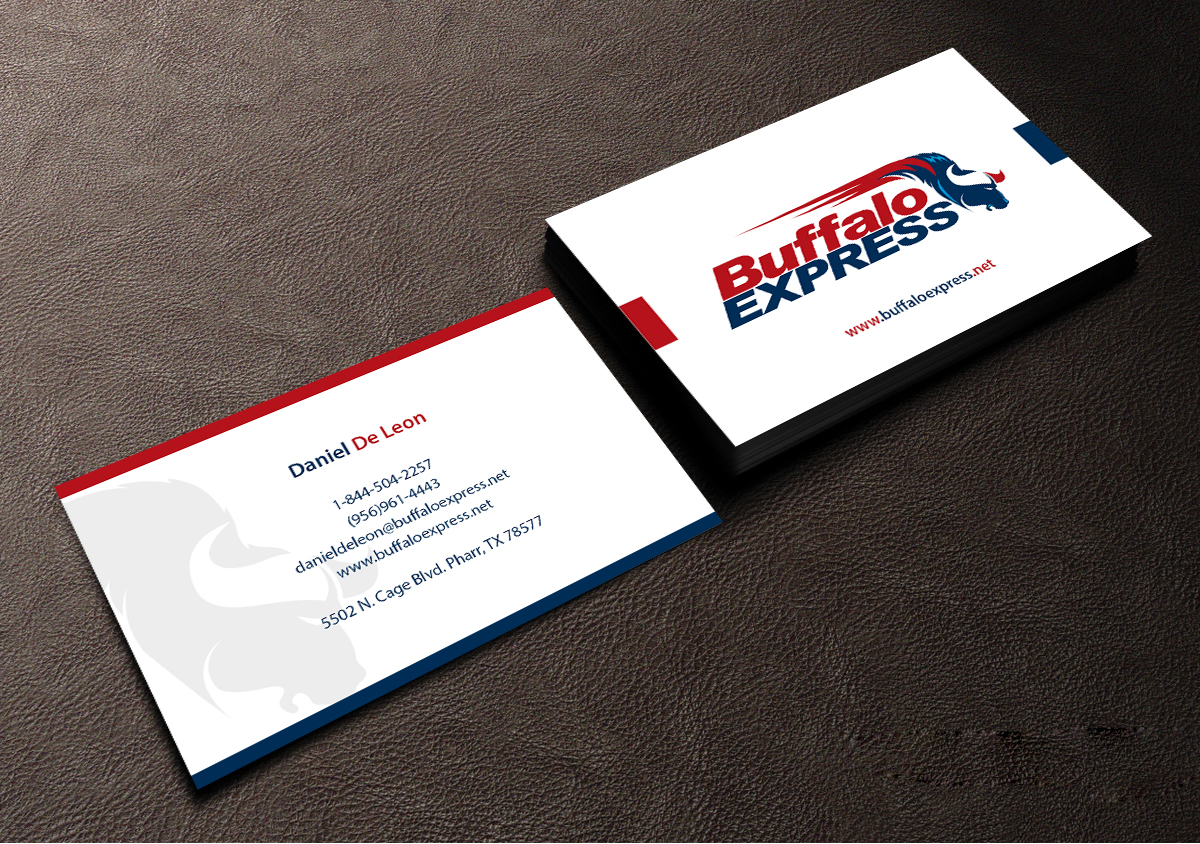 Design de Carte de Visite par Creations Box 2015 pour Buffalo Express | Design #12018714