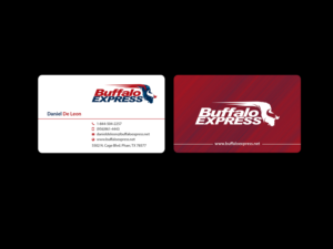 Design de Carte de Visite par Creations Box 2015 pour Buffalo Express | Design : #12018716