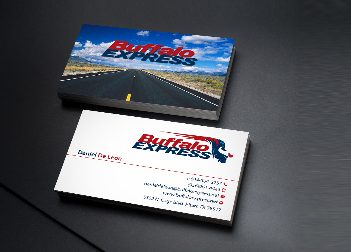 Design de Carte de Visite par Creations Box 2015 pour Buffalo Express | Design #12018717