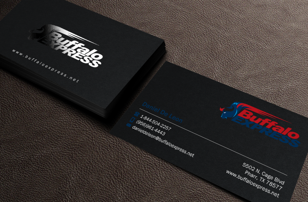 Visitenkarten-Design von Brand aid für Buffalo Express | Design #12013085