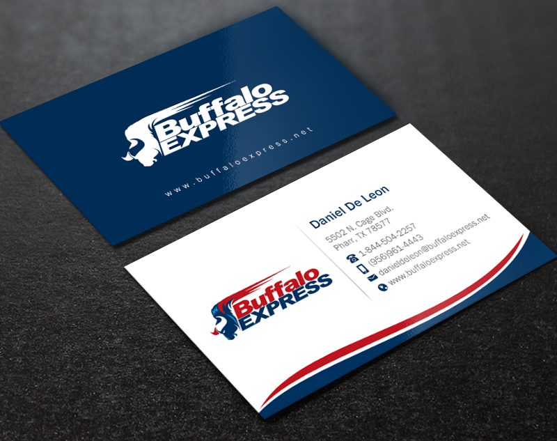 Business Card Design by Brand aid for Buffalo Express | Design #12013101
