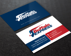 Business Card Design by Brand aid for Buffalo Express | Design: #12013102