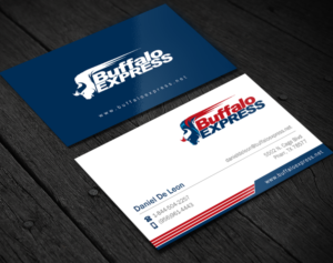 Business Card Design by Brand aid for Buffalo Express | Design: #12013104