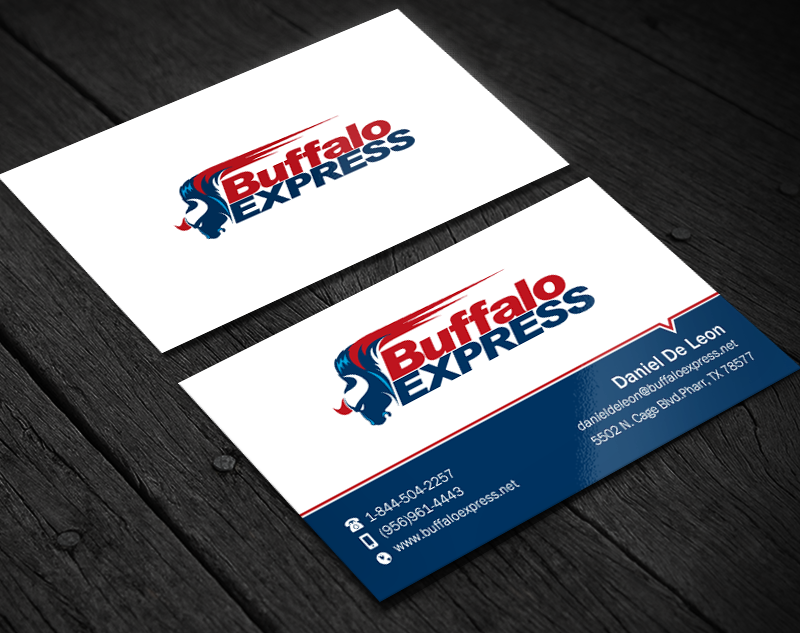 Diseño de Tarjeta de Presentación por Brand aid para Buffalo Express | Diseño #12013108