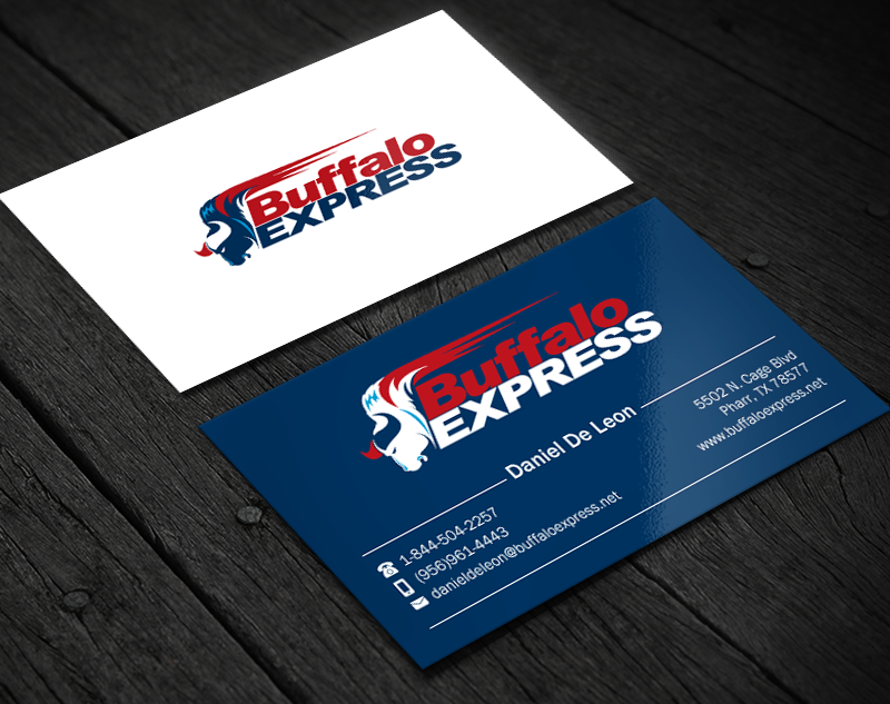 Business Card Design by Brand aid for Buffalo Express | Design #12013109