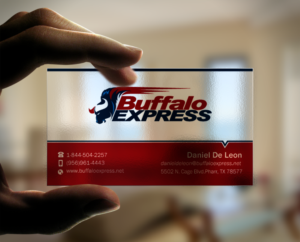 Design de Carte de Visite par Brand aid pour Buffalo Express | Design : #12032093