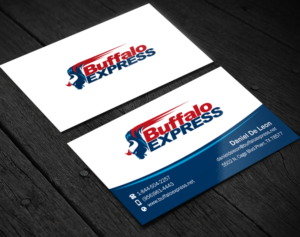 Business Card Design by Brand aid for Buffalo Express | Design: #12053364