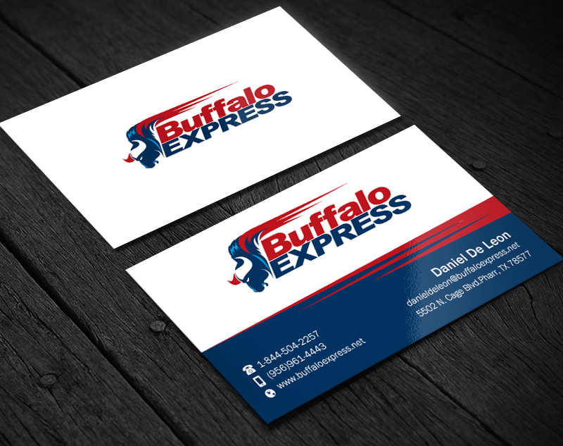 Business Card Design by Brand aid for Buffalo Express | Design #12053377
