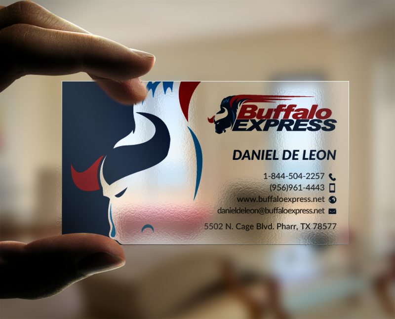 Visitenkarten-Design von chandrayaan.creative für Buffalo Express | Design #12013069