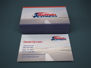 Business Card Design by 4M Design for Buffalo Express | Design: #12021778