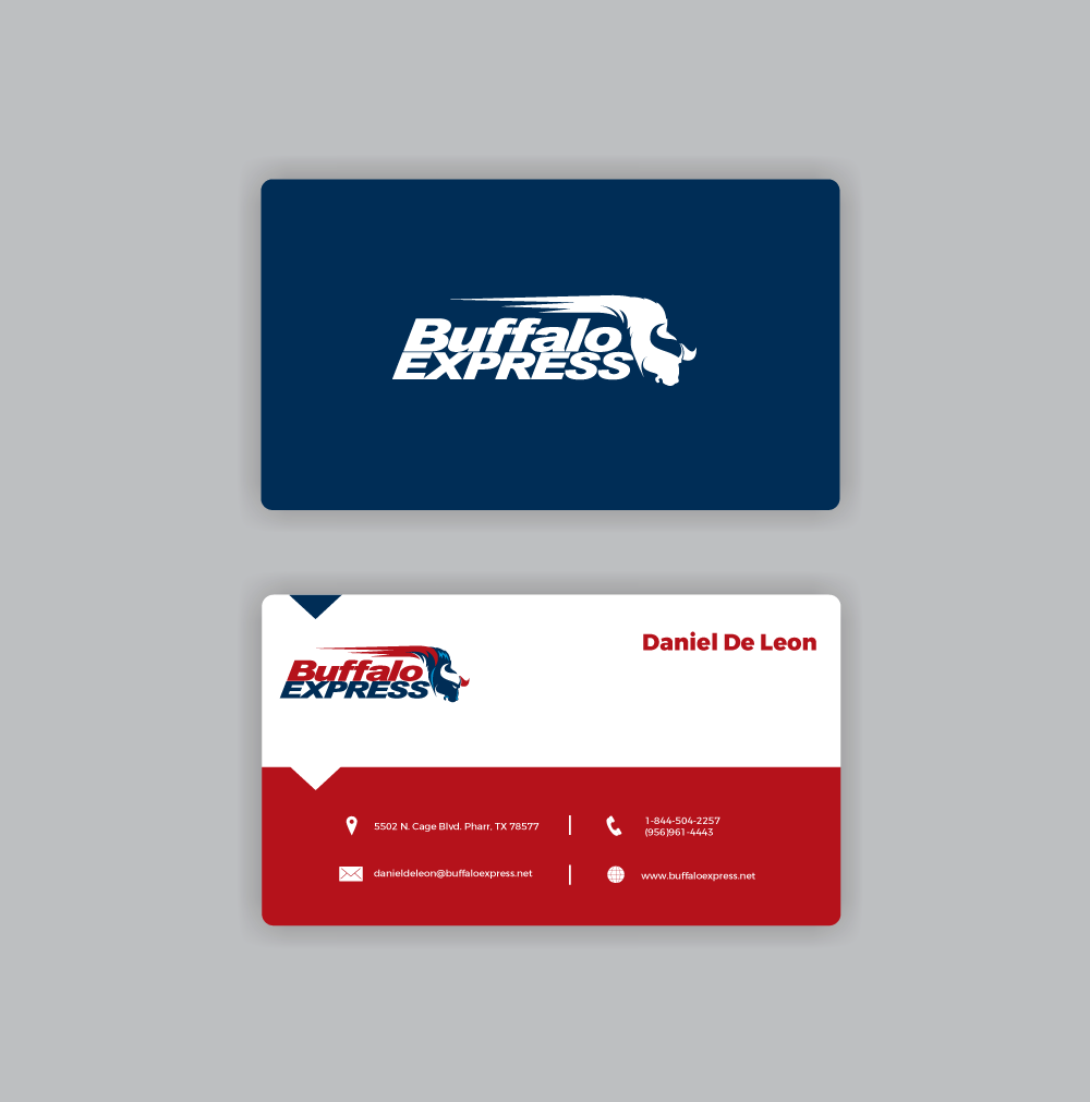 Business Card Design by Anukriti Srivastava for Buffalo Express | Design #12044115