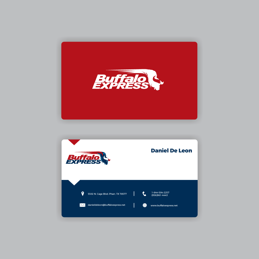 Business Card Design by Anukriti Srivastava for Buffalo Express | Design #12044116