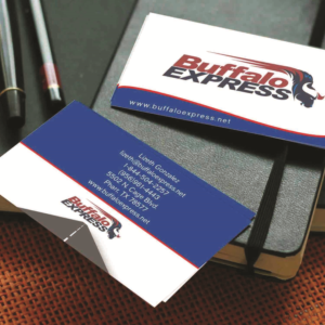 Business Card Design by gitaugriffith for Buffalo Express | Design: #12011300