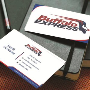 Business Card Design by gitaugriffith for Buffalo Express | Design: #12021104
