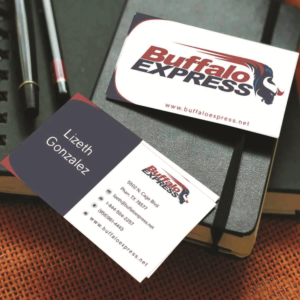 Business Card Design by gitaugriffith for Buffalo Express | Design: #12021302