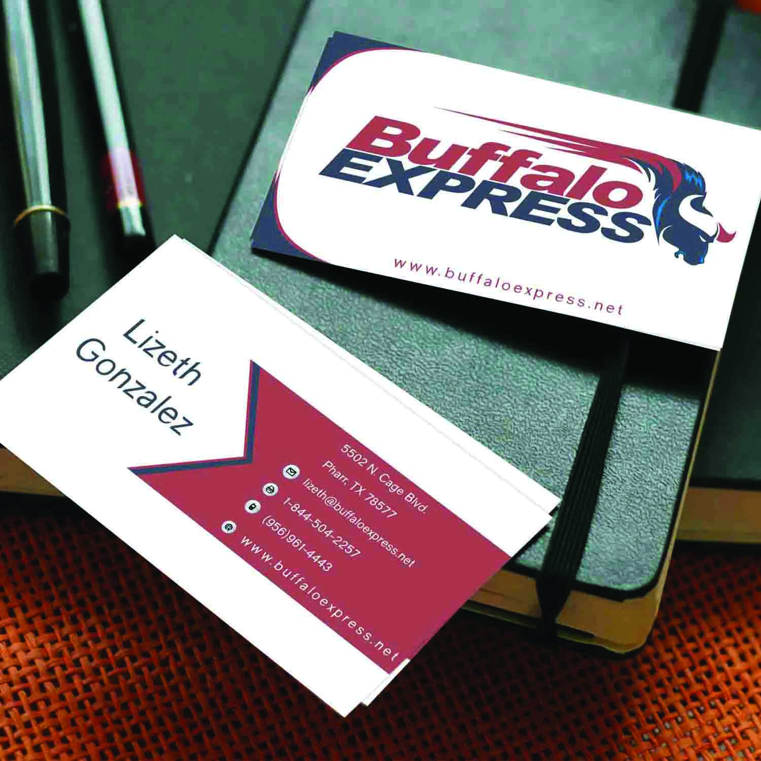 Business Card Design by gitaugriffith for Buffalo Express | Design #12021477