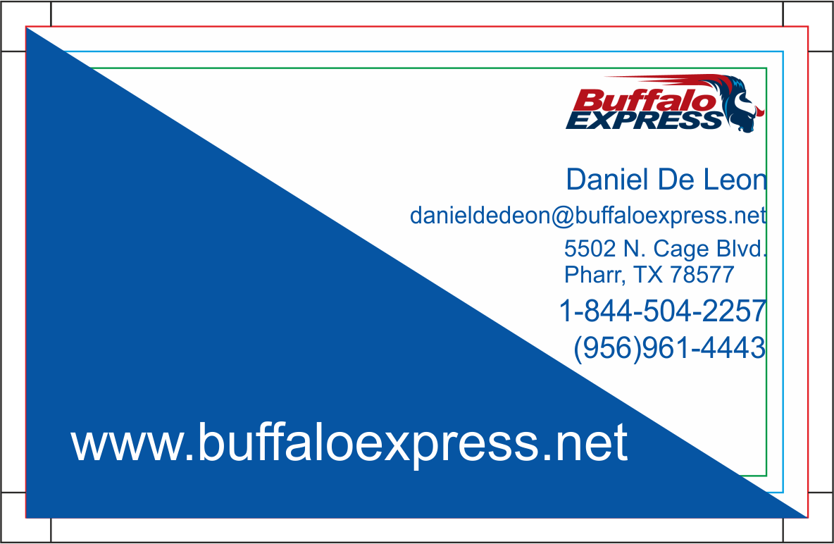 Design de Carte de Visite par srijanidey90 pour Buffalo Express | Design #12037306