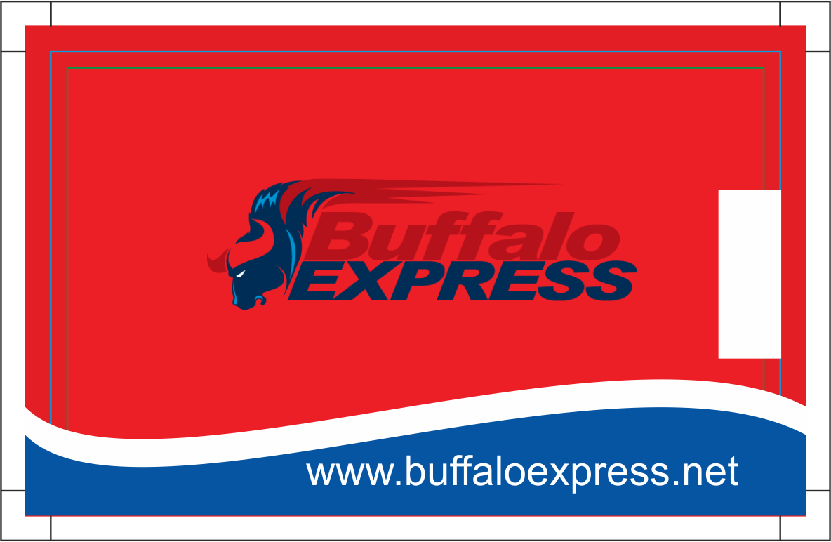 Business Card Design by srijanidey90 for Buffalo Express | Design #12037307
