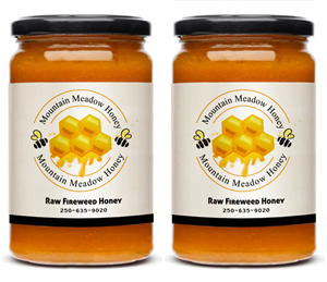 Label for honey jars and buckets | Label Design by Soluciones Creativas