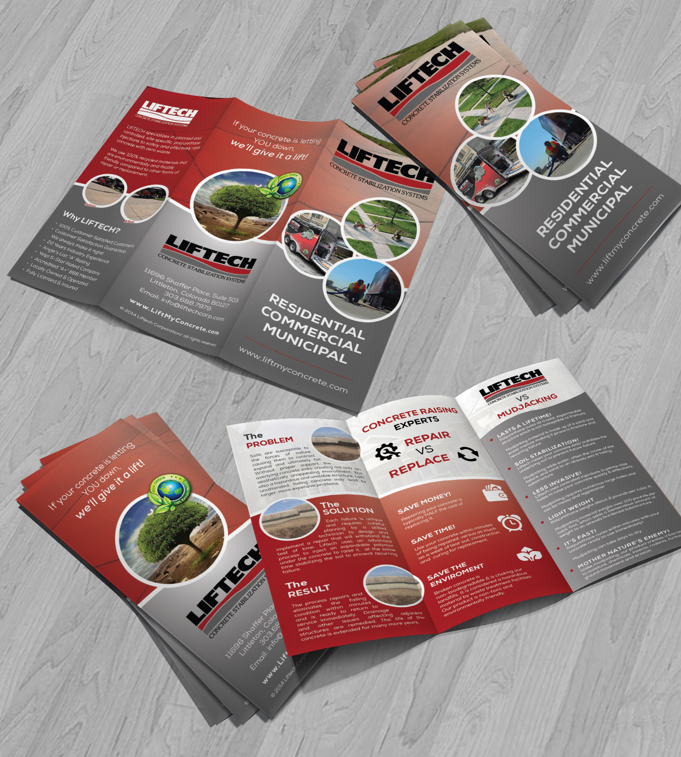 Flyer-Design von Achiver für Liftech Corporation | Design #12048000