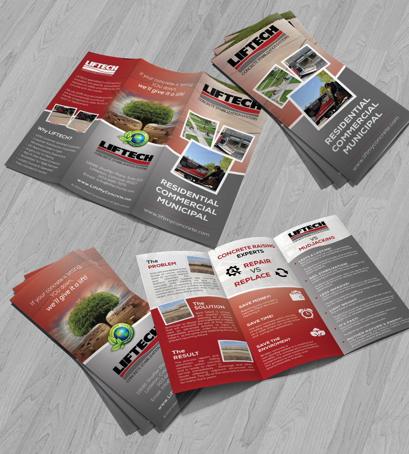Flyer Design by Achiver for Liftech Corporation | Design #12054785